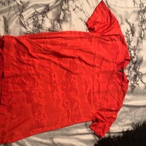 Mens large lululemon workout camo shirt